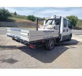 Iveco Daily 35S11 doppia Cabina con Gru Bonofiglioli P2300 L