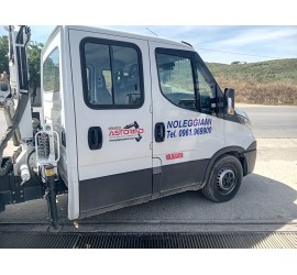 Iveco Daily 35S11 doppia Cabina con Gru Bonofiglioli P2300 L