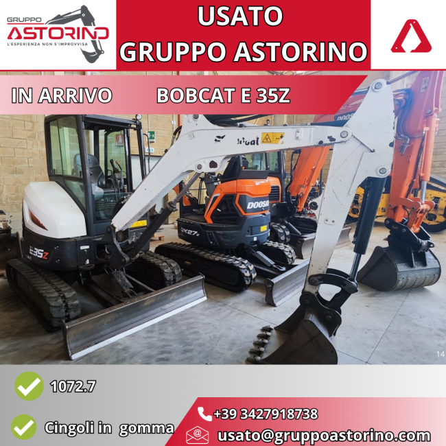 Miniescavatore Bobcat E35Z