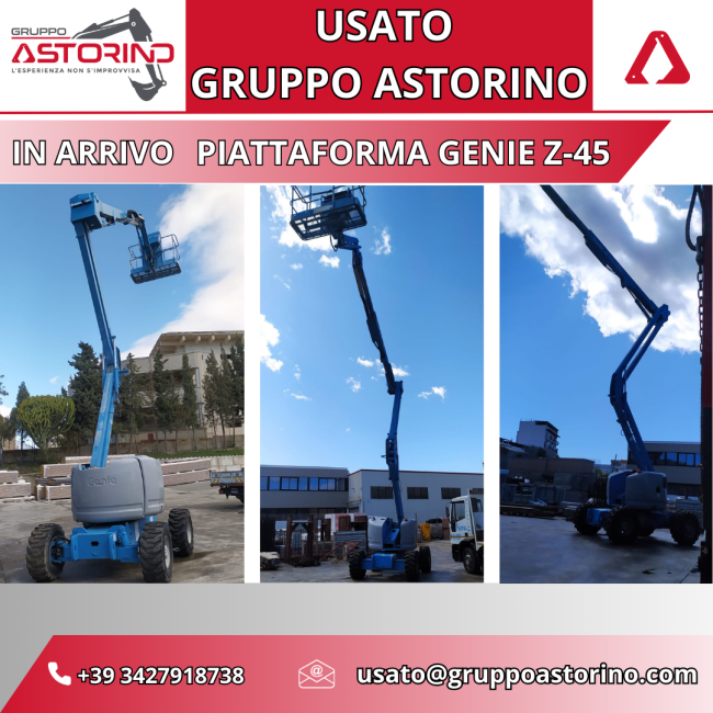 Piattaforma a braccio articolato GENIE Z-45