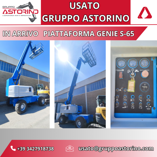 Piattaforma articola GENIE S-65