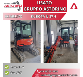 Miniescavatore Kubota U 27-4