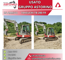 Midiescavatore Takeuchi TB280FR