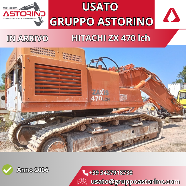 Escavatore cingolato Hitachi ZX470 LCH-3