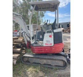 Miniescavatore Takeuchi TB23 R