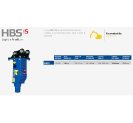 Martello demolitore idraulico HBS9S