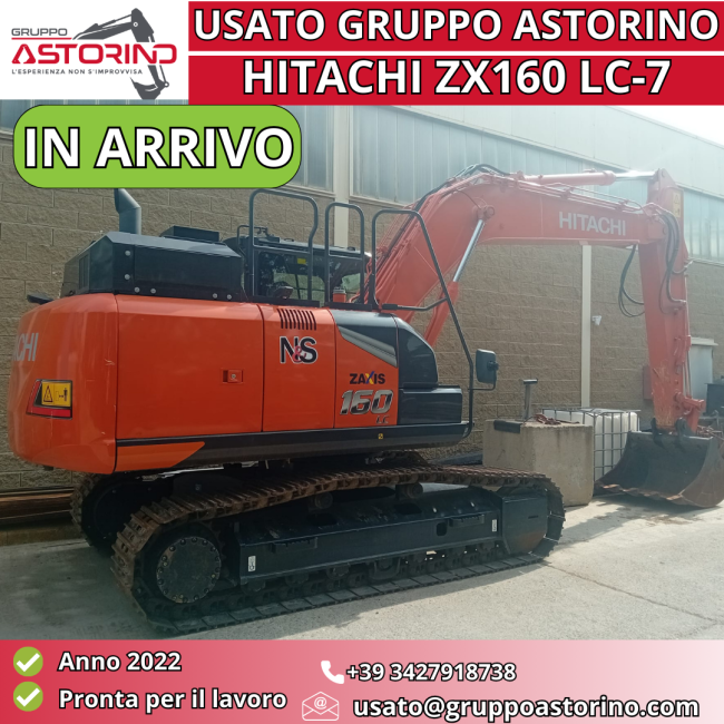 Escavatore HITACHI ZX 160LC-7