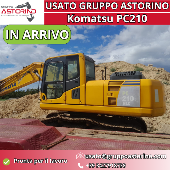 Escavatore cingolato Komatsu PC210 NLC