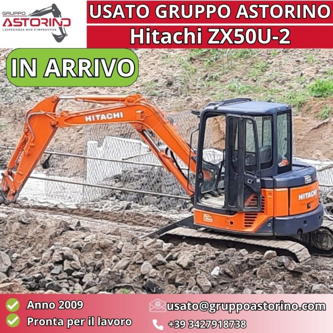 Miniescvavatore Hitachi ZX 50 U-2